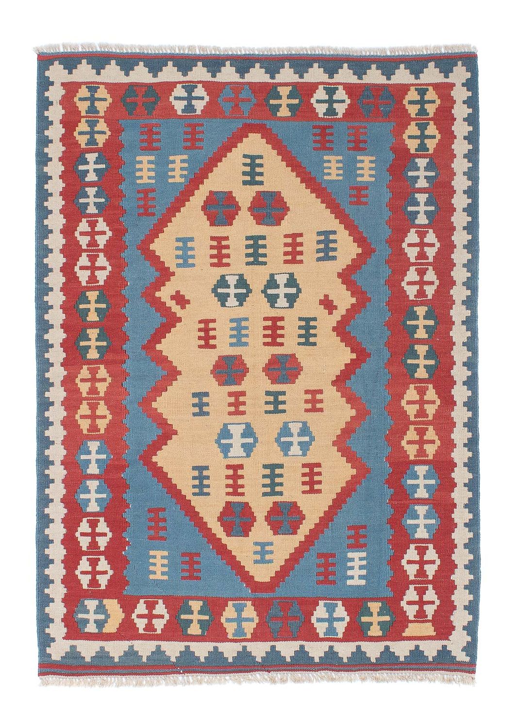 Kelim Teppich - Oriental 168 x 118 cm - mehrfarbig