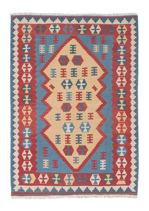 Kelim Teppich - Oriental 168 x 118 cm - mehrfarbig