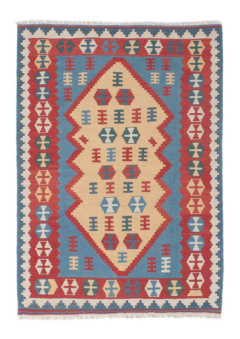 Kelim Teppich - Oriental 168 x 118 cm - mehrfarbig