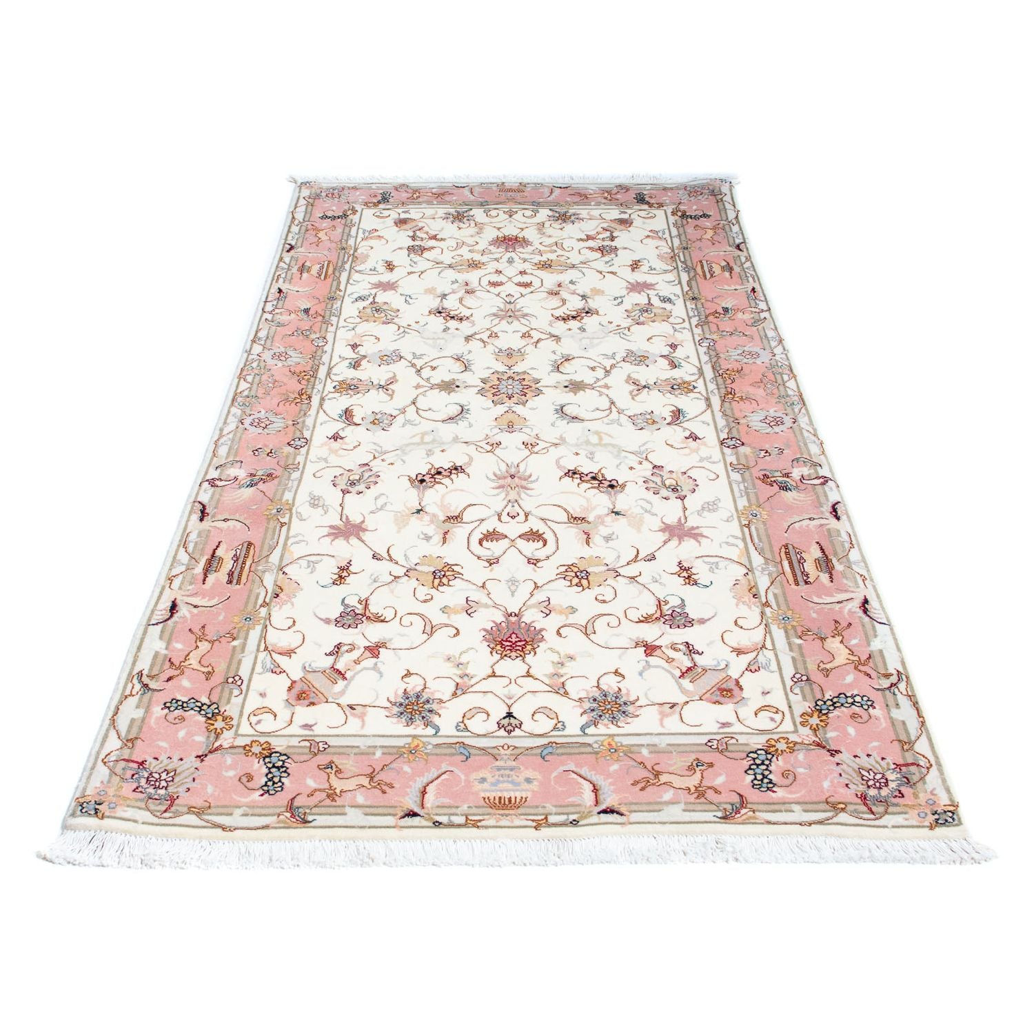 Perserteppich - Täbriz - Royal 202 x 100 cm Teppichläufer
