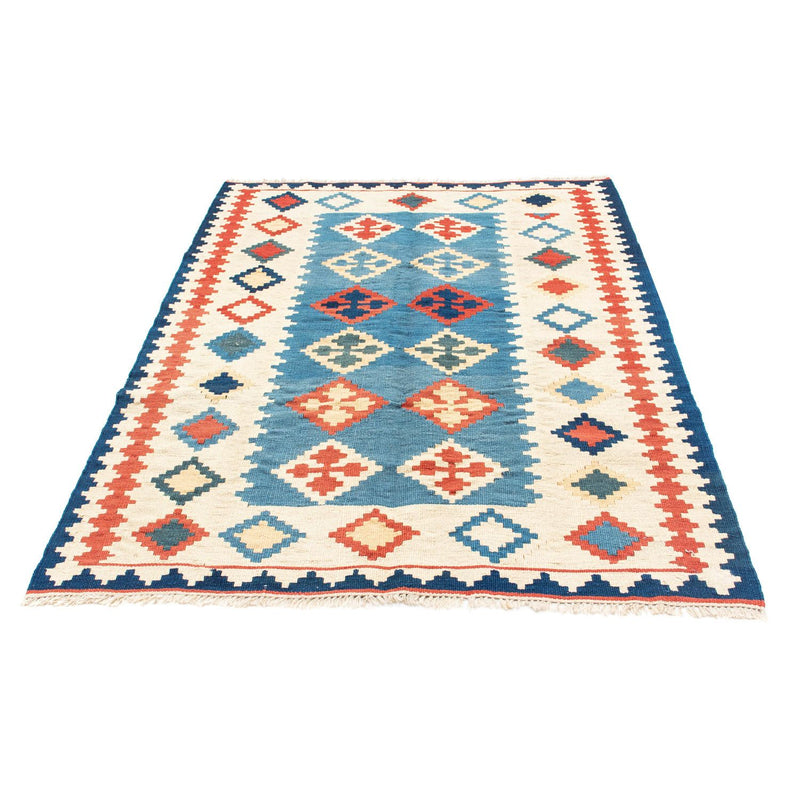 Kelim Teppich - Oriental 168 x 122 cm - blau