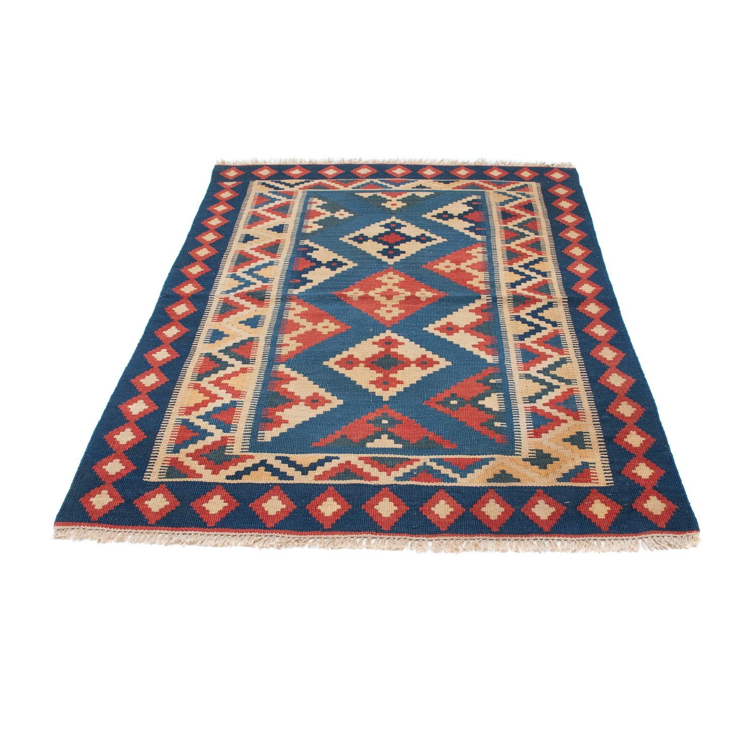 Kelim Teppich - Oriental 152 x 106 cm - mehrfarbig