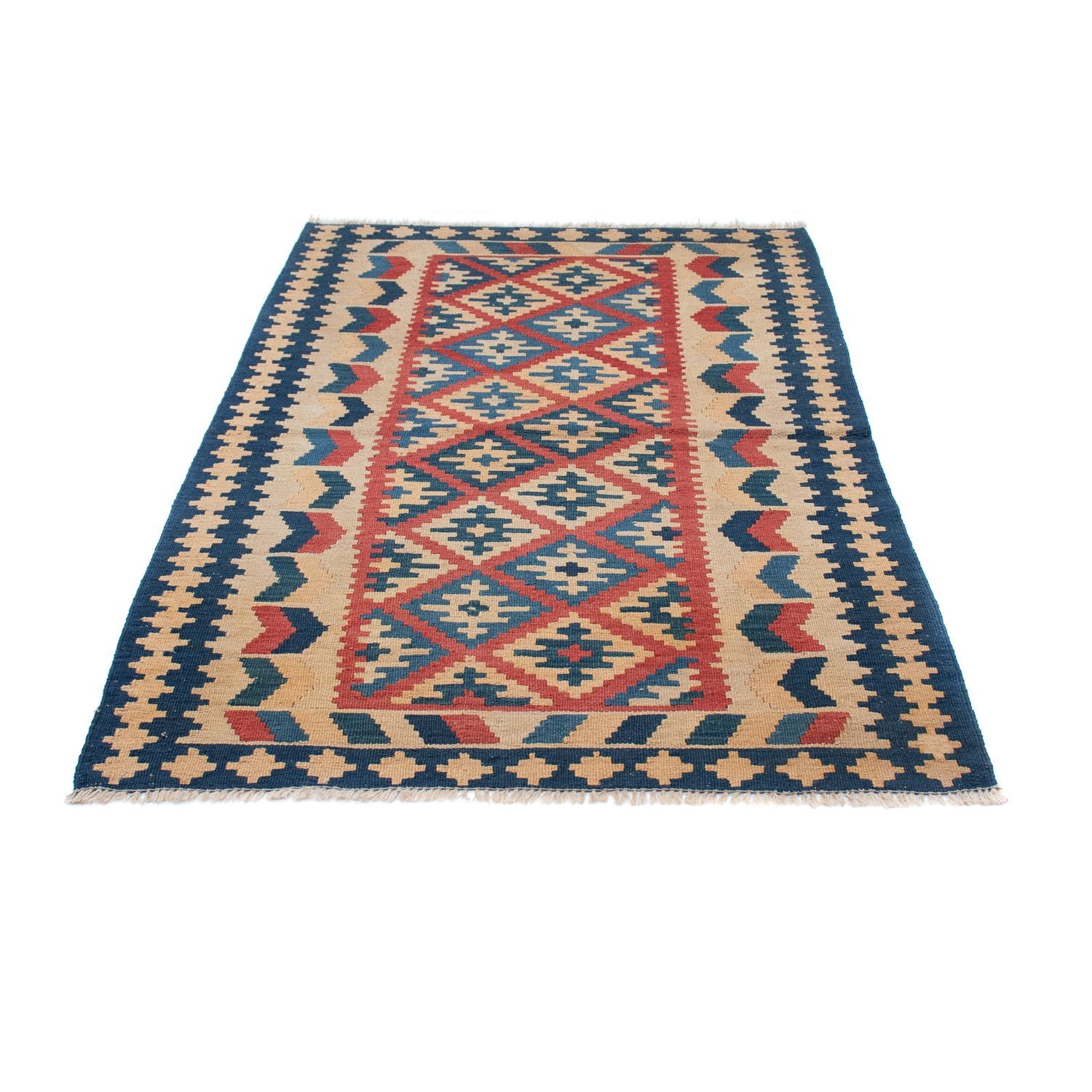 Kelim Teppich - Oriental 157 x 106 cm - mehrfarbig