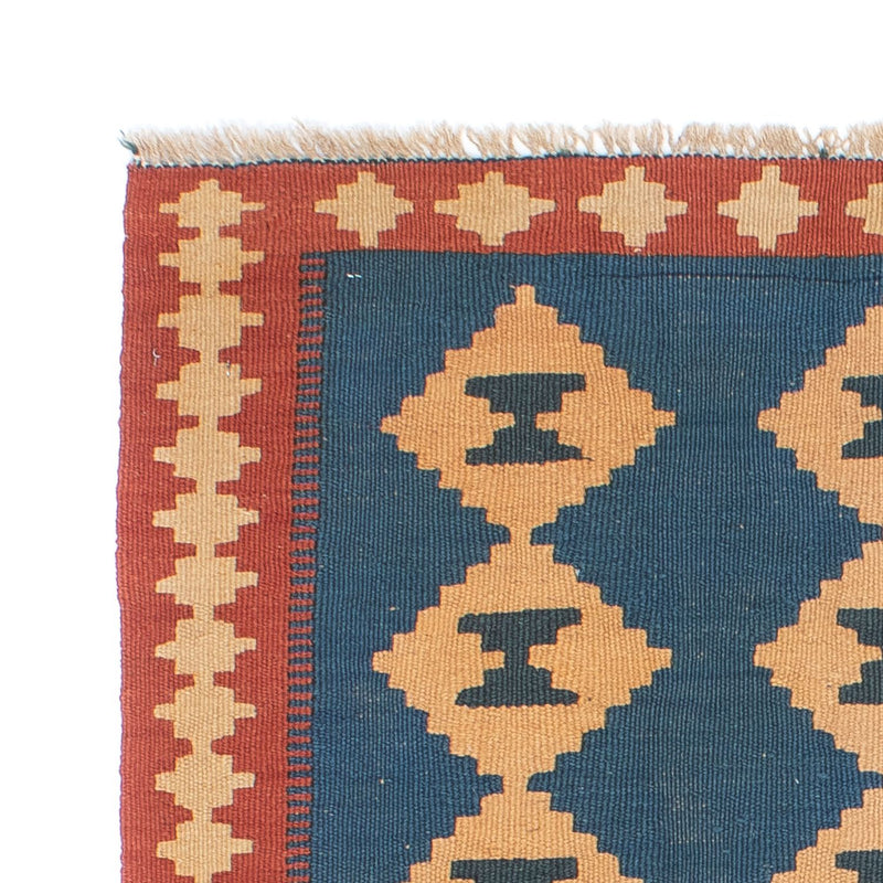 Kelim Teppich - Oriental 149 x 98 cm - blau