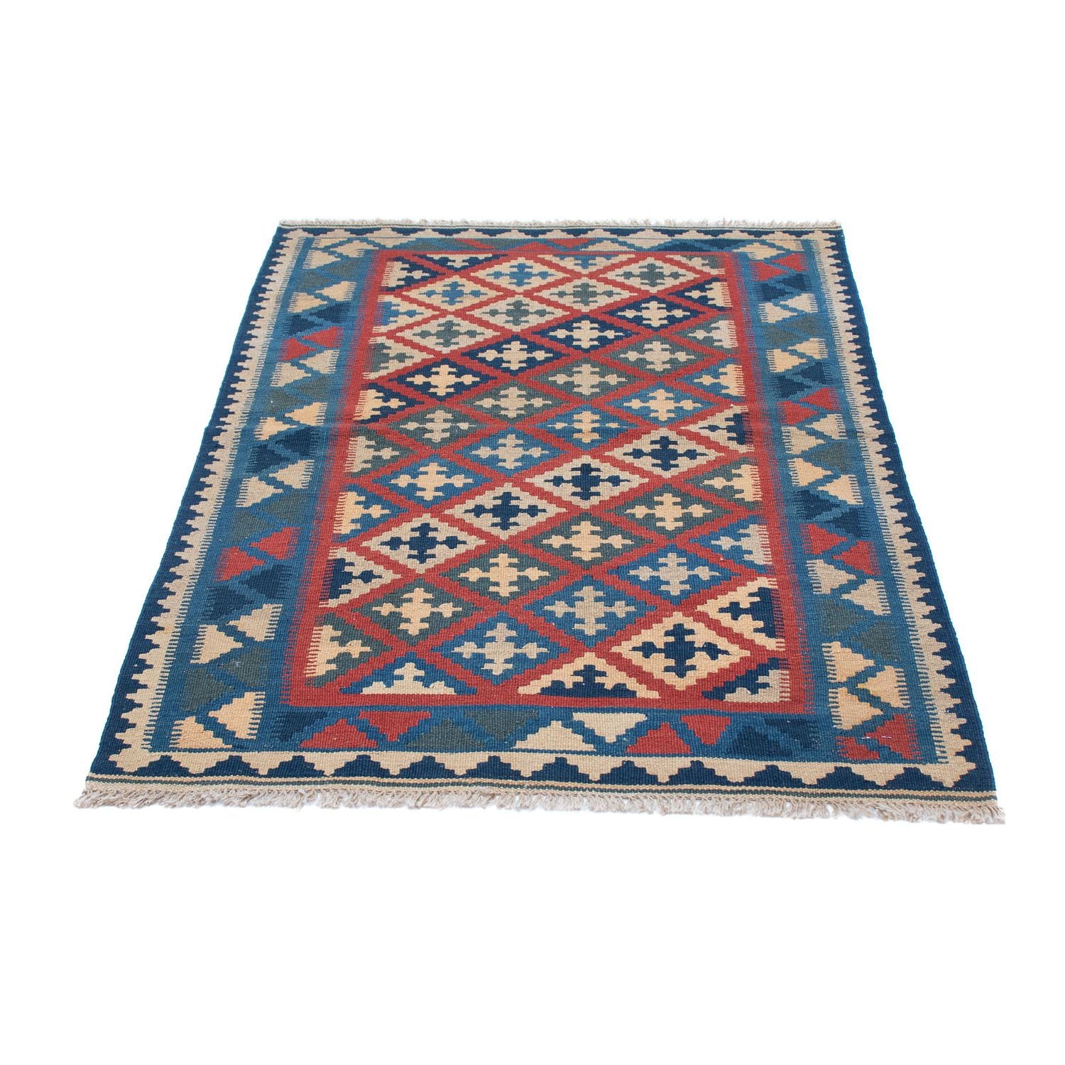 Kelim Teppich - Oriental 150 x 102 cm - mehrfarbig