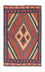 Kelim Teppich - Oriental 150 x 97 cm - dunkelrot