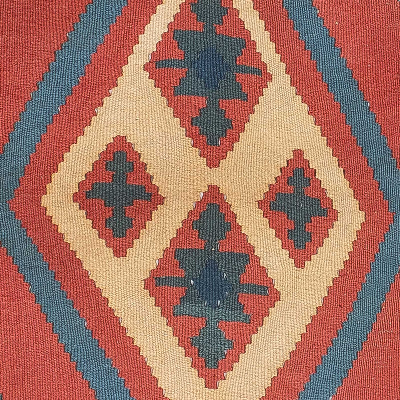 Kelim Teppich - Oriental 150 x 97 cm - dunkelrot
