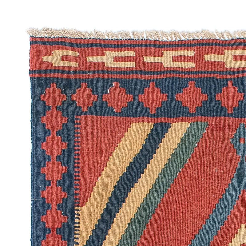 Kelim Teppich - Oriental 150 x 97 cm - dunkelrot