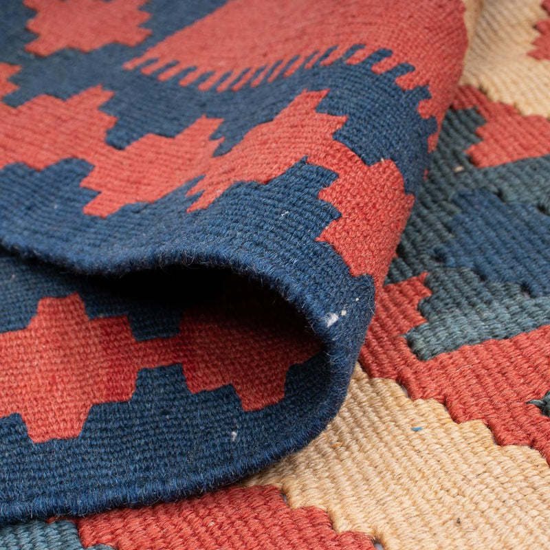 Kelim Teppich - Oriental 150 x 97 cm - dunkelrot