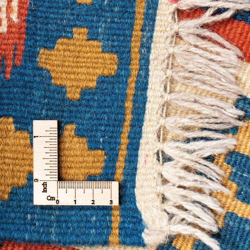 Kelim Teppich - Oriental 145 x 100 cm - blau