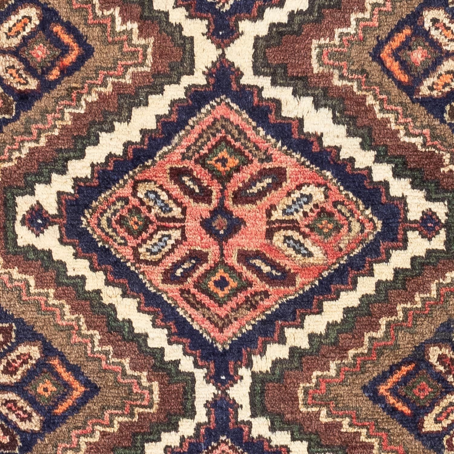 Perserteppich - Nomadic 120 x 73 cm - hellrot