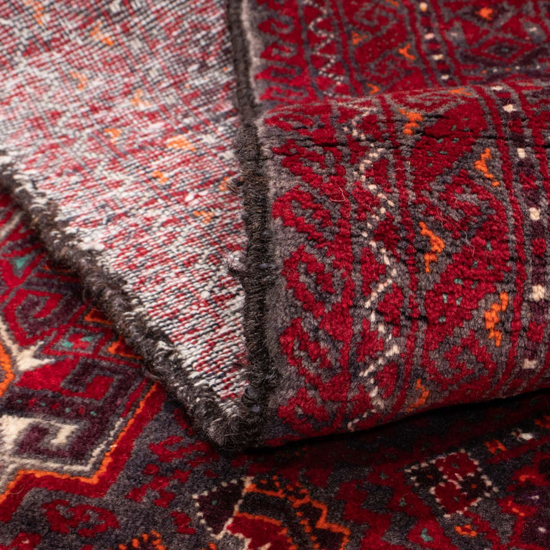 Belutsch Teppich 212 x 105 cm - rot