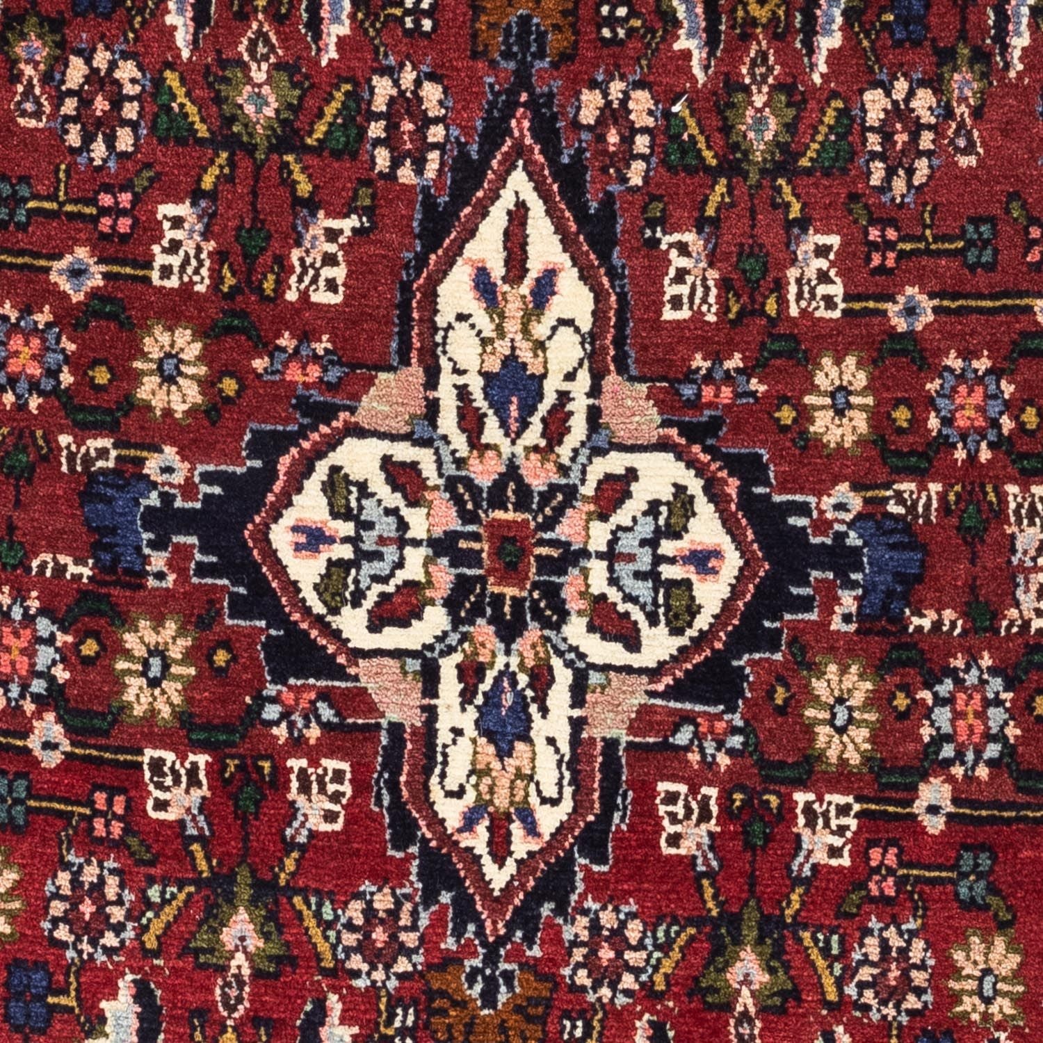 Perserteppich - Nomadic 130 x 83 cm - dunkelrot