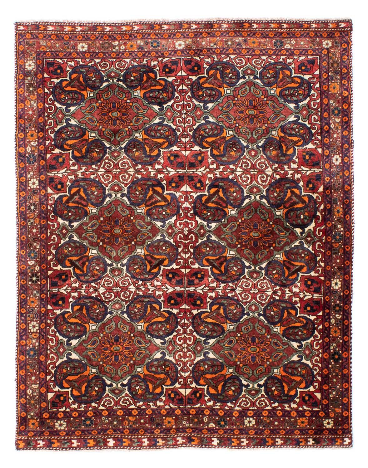 Perserteppich - Nomadic 198 x 150 cm - mehrfarbig