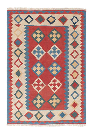 Kelim Teppich - Oriental 172 x 117 cm - dunkelrot