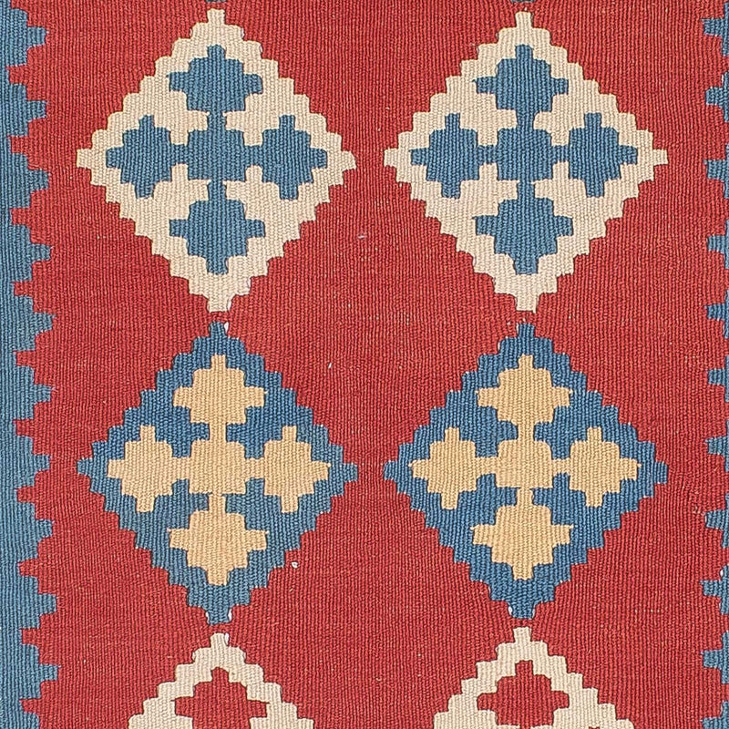 Kelim Teppich - Oriental 172 x 117 cm - dunkelrot