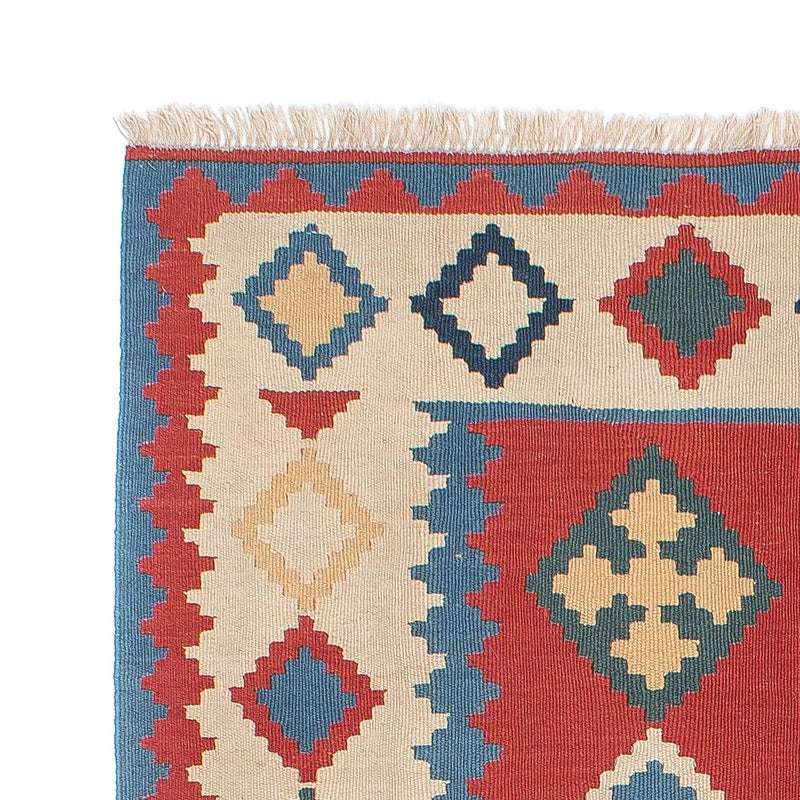 Kelim Teppich - Oriental 172 x 117 cm - dunkelrot