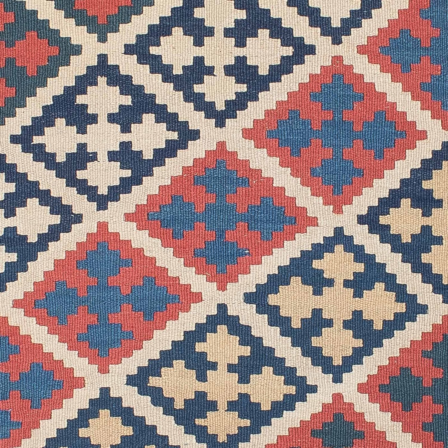 Kelim Teppich - Oriental 178 x 120 cm - blau