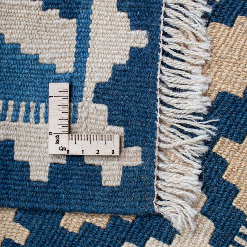 Kelim Teppich - Oriental 178 x 120 cm - blau