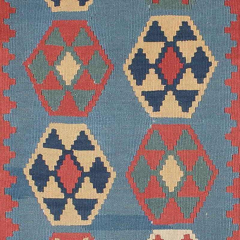 Kelim Teppich - Oriental 179 x 108 cm - blau