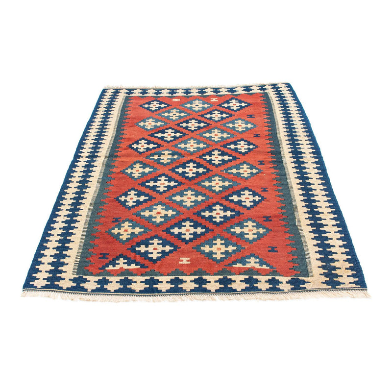 Kelim Teppich - Oriental 150 x 106 cm - dunkelrot