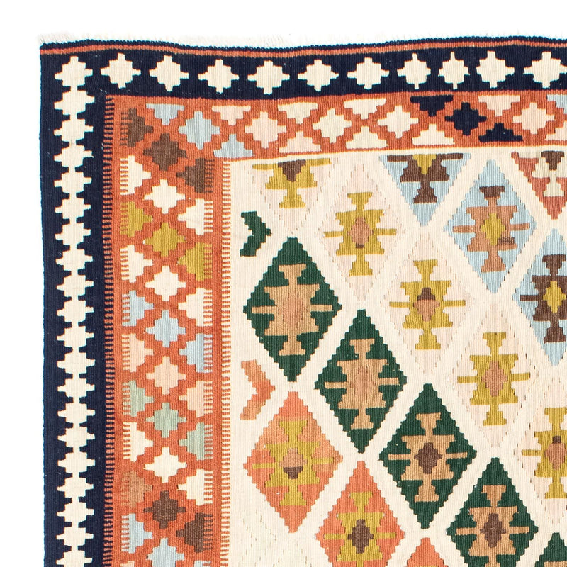 Kelim Teppich - Oriental 203 x 155 cm - beige