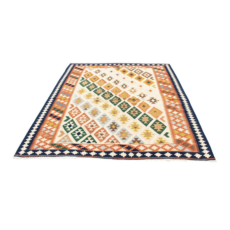 Kelim Teppich - Oriental 203 x 155 cm - beige