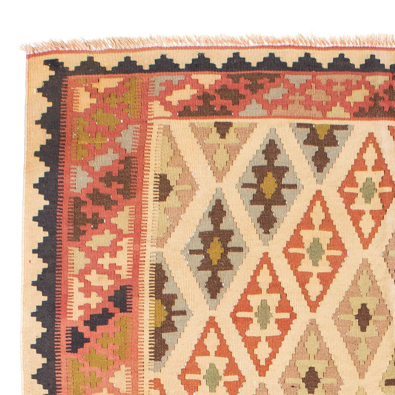 Kelim Teppich - Oriental 190 x 144 cm - beige