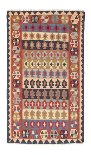 Kelim Teppich - Oriental 194 x 114 cm - mehrfarbig
