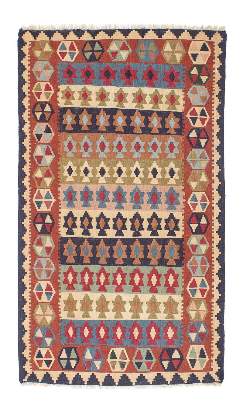 Kelim Teppich - Oriental 194 x 114 cm - mehrfarbig