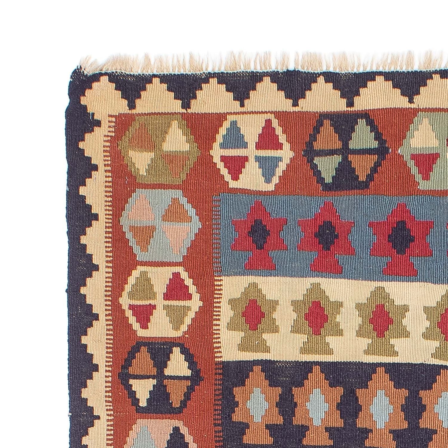 Kelim Teppich - Oriental 194 x 114 cm - mehrfarbig