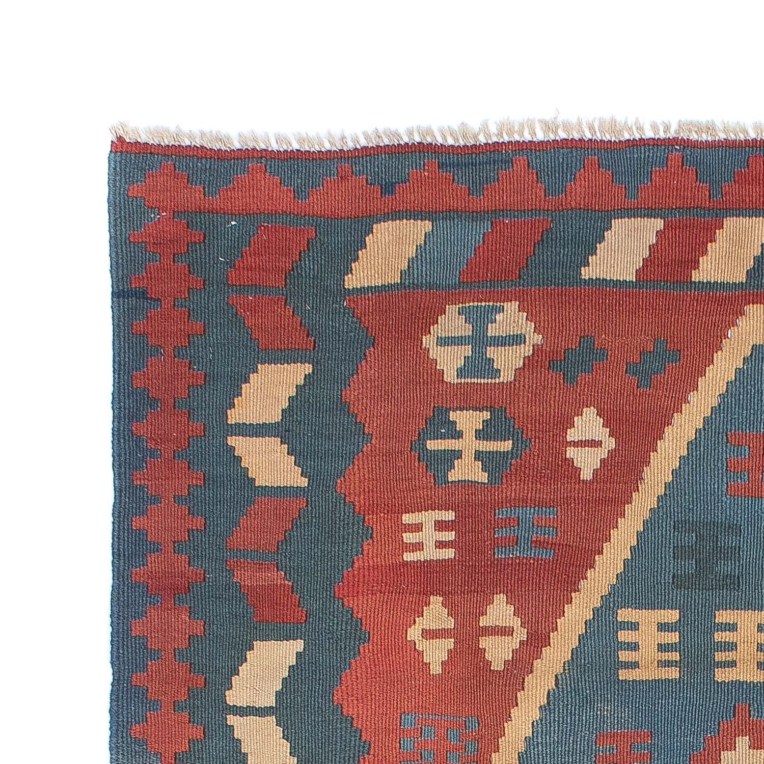 Kelim Teppich - Oriental 167 x 114 cm - blau
