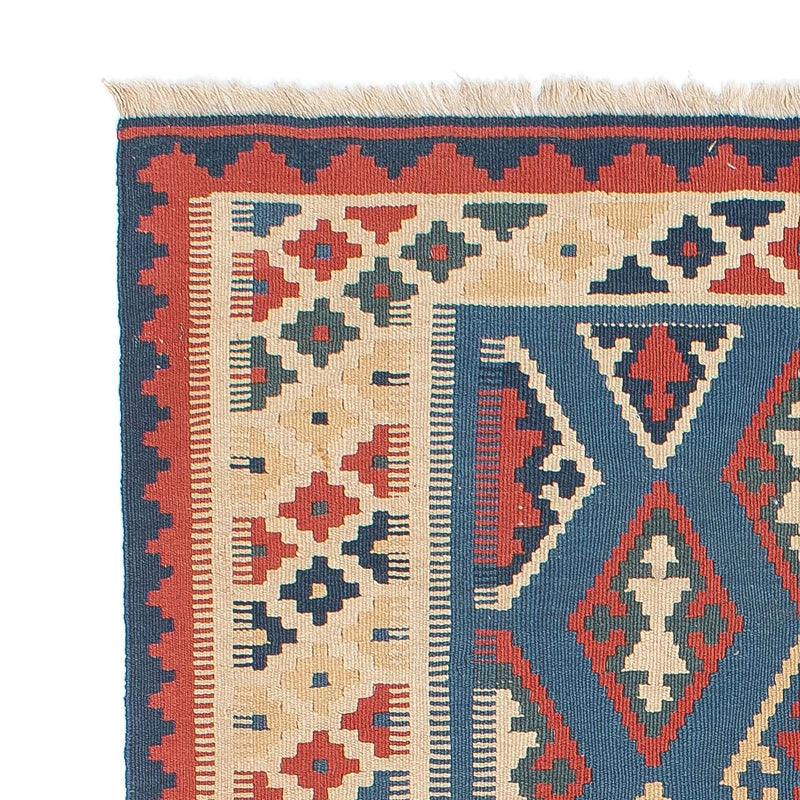 Kelim Teppich - Oriental 168 x 114 cm - blau