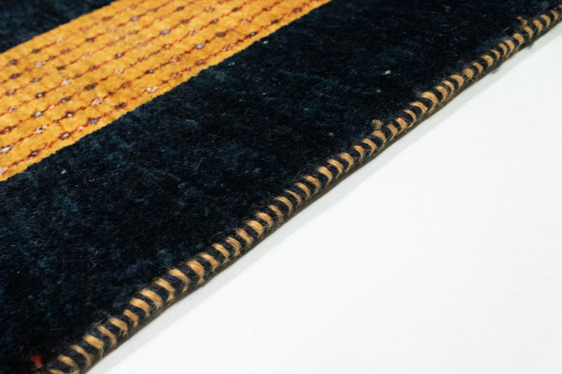 Gabbeh Teppich - Perser 152 x 105 cm - dunkelblau