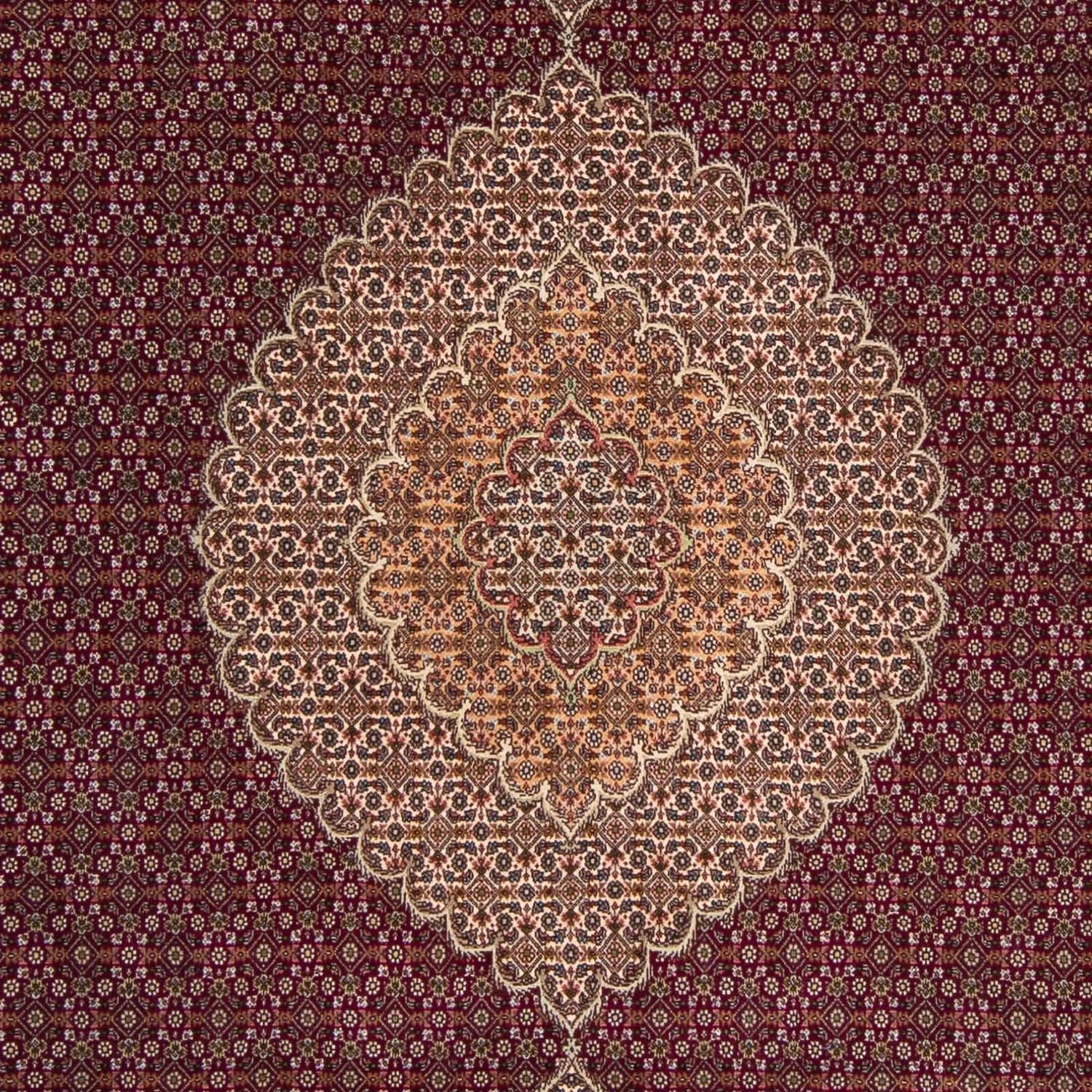 Perserteppich - Täbriz 300 x 200 cm - dunkelrot
