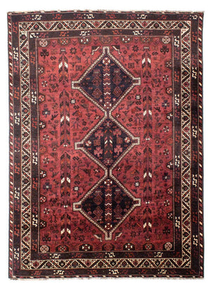 Perserteppich - Nomadic 303 x 206 cm - dunkelrot