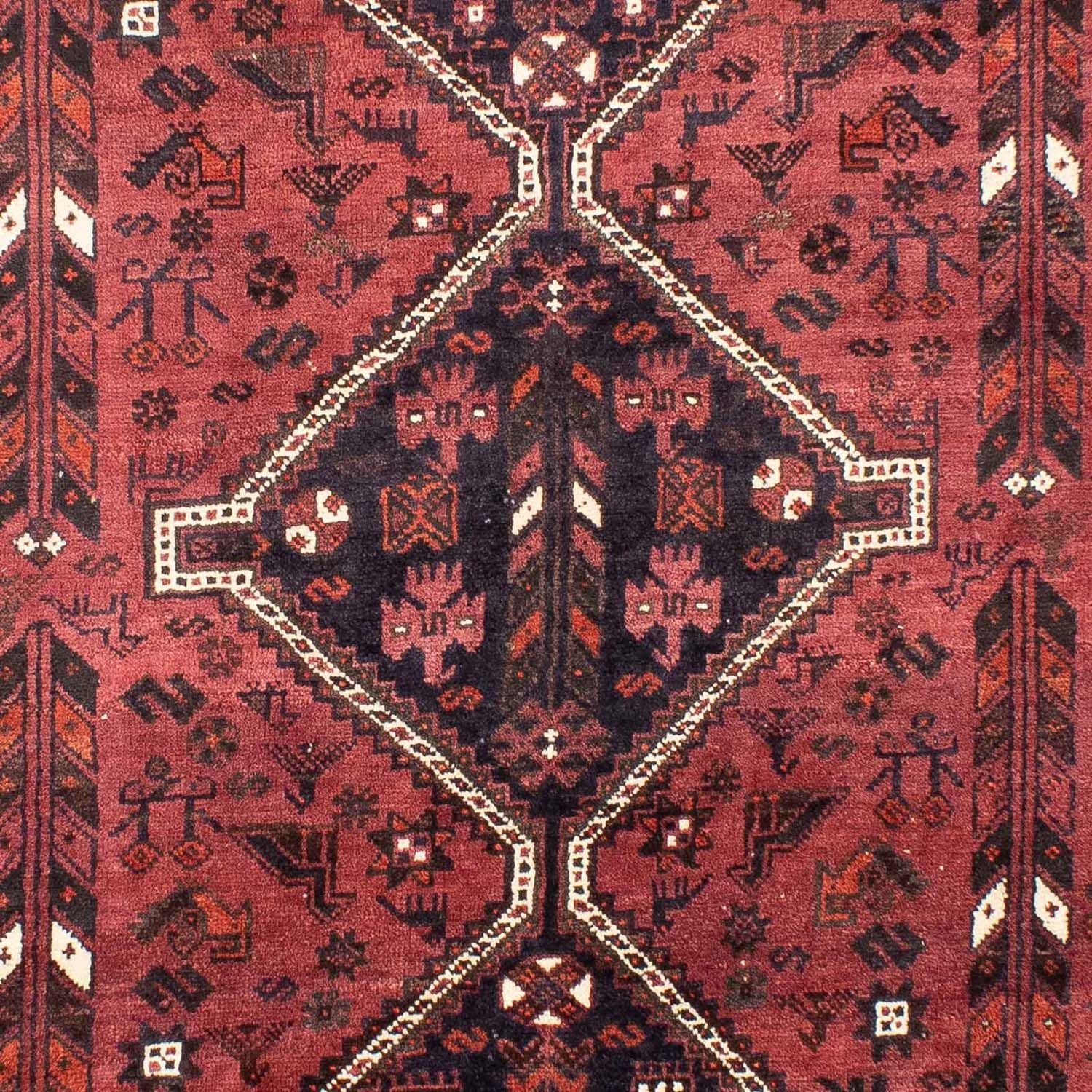 Perserteppich - Nomadic 303 x 206 cm - dunkelrot