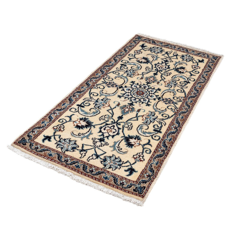 Perserteppich - Nain 138 x 66 cm - beige