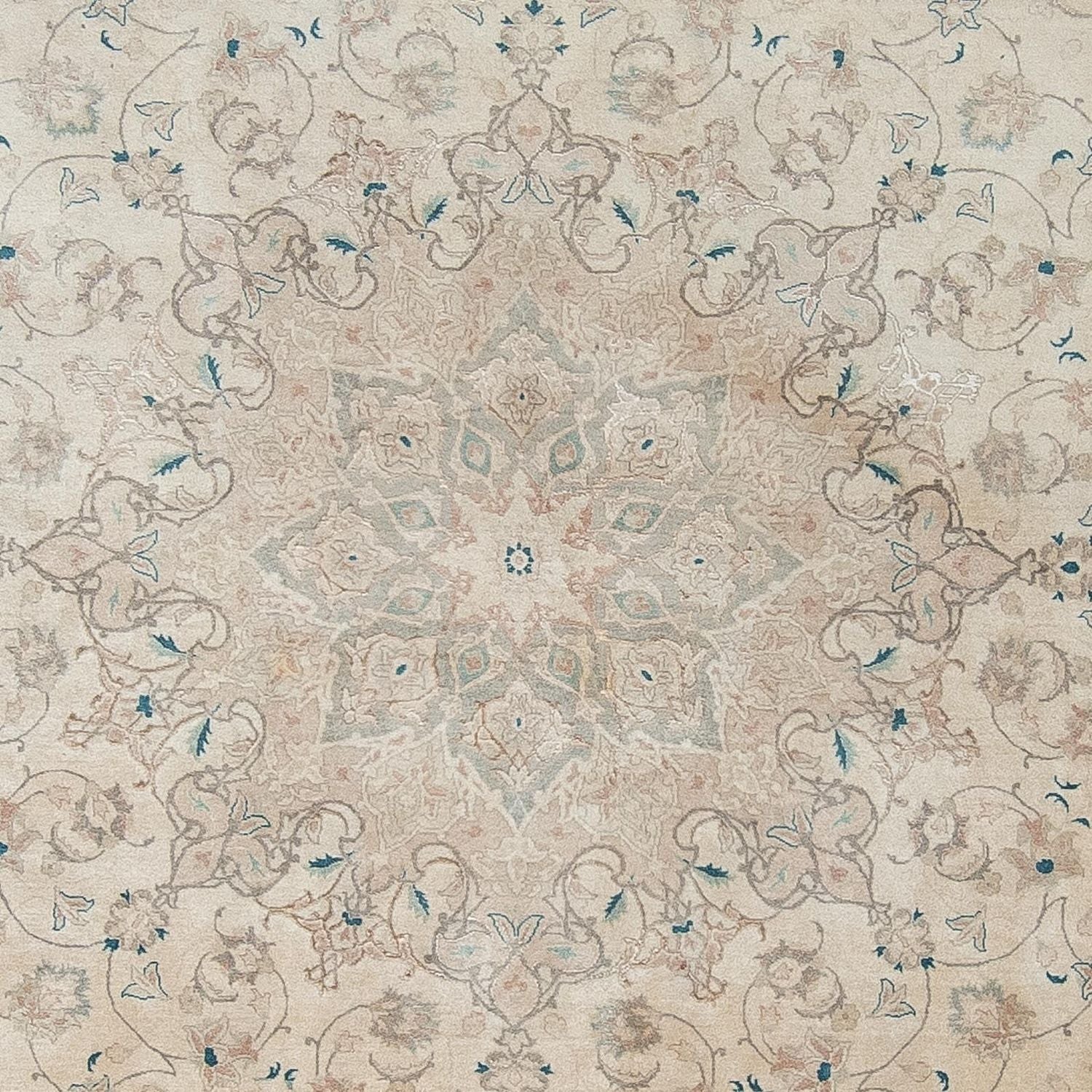 Perserteppich - Täbriz - Royal 285 x 285 cm Teppich Rund