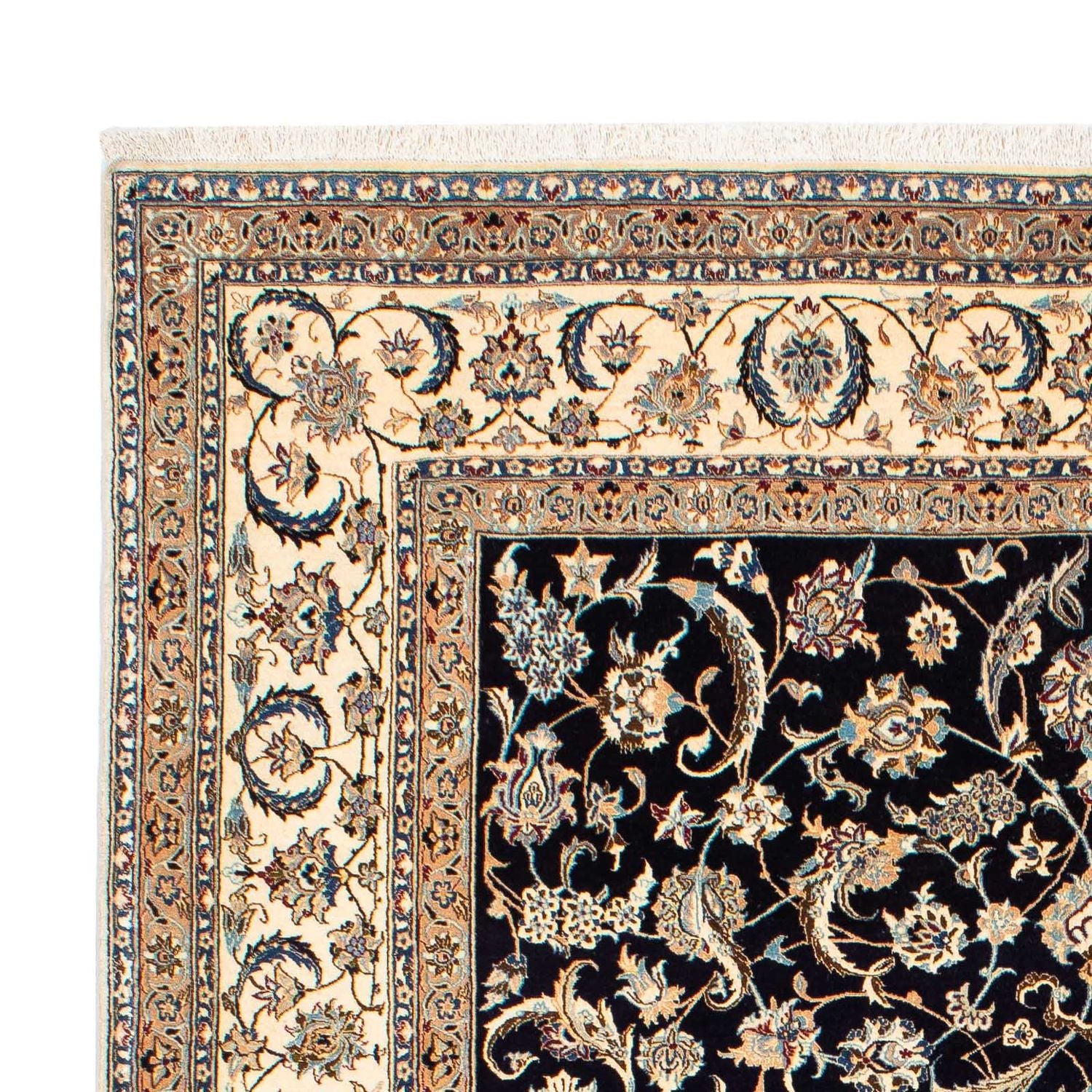 Perserteppich - Nain - Premium 264 x 172 cm Wohnzimmer Teppich