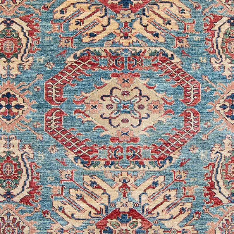 Ziegler Teppich - Kazak 322 x 244 cm - türkis