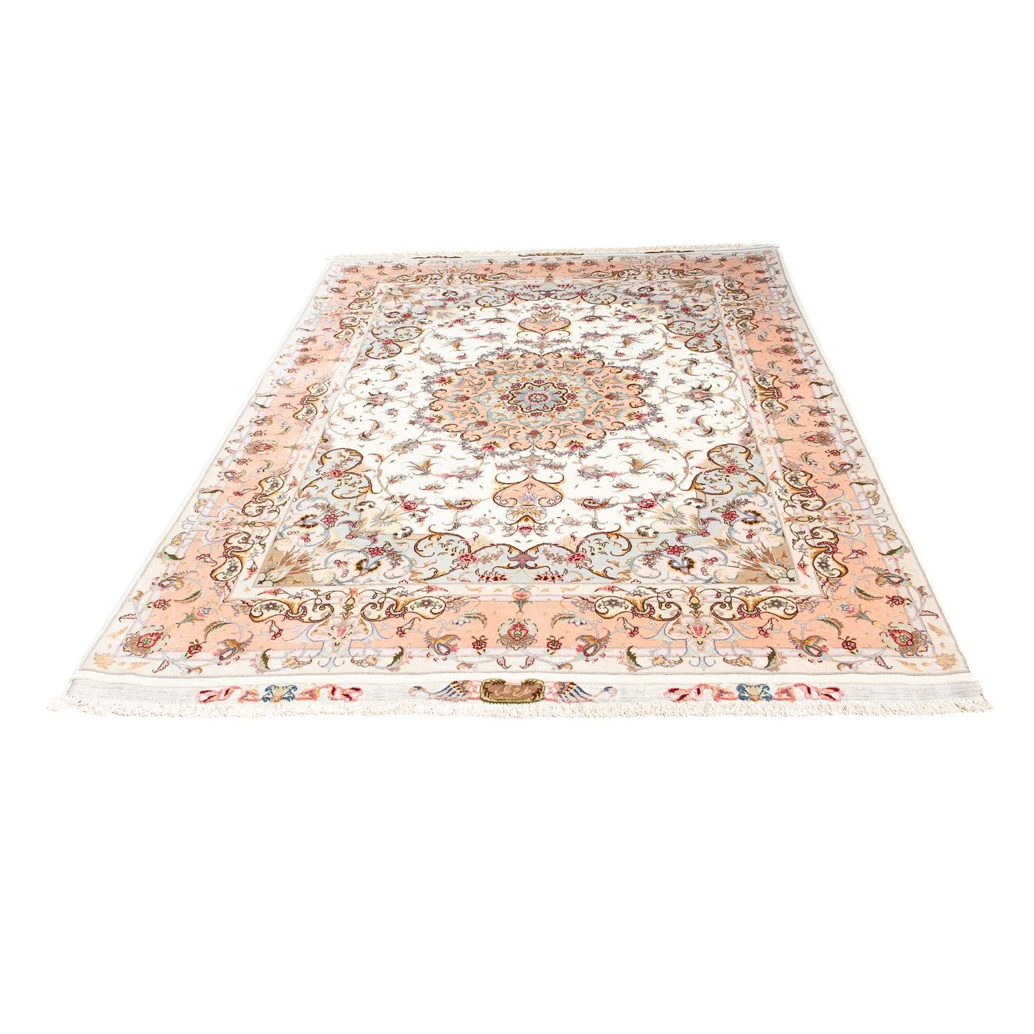 Perserteppich - Täbriz - Royal 203 x 152 cm Teppichbrücke