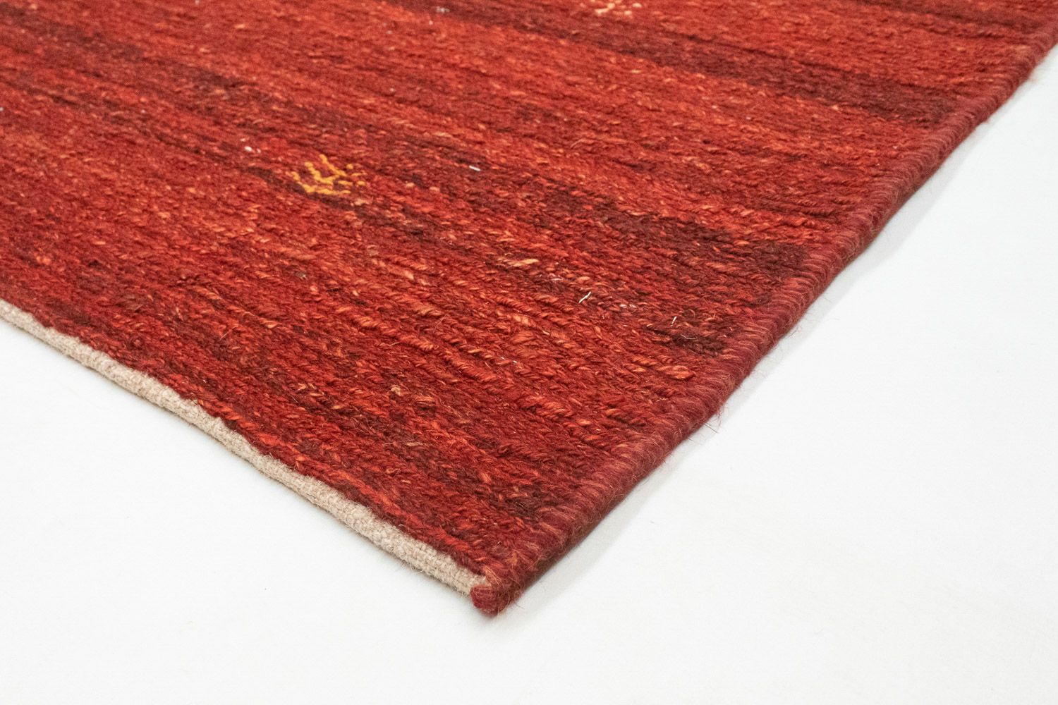 Gabbeh Teppich - Perser 192 x 150 cm - rot