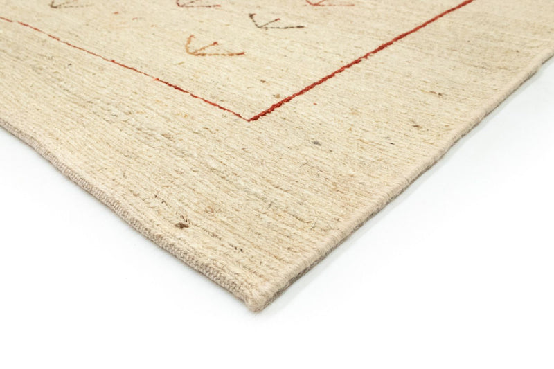 Gabbeh Teppich - Perser 195 x 144 cm - beige
