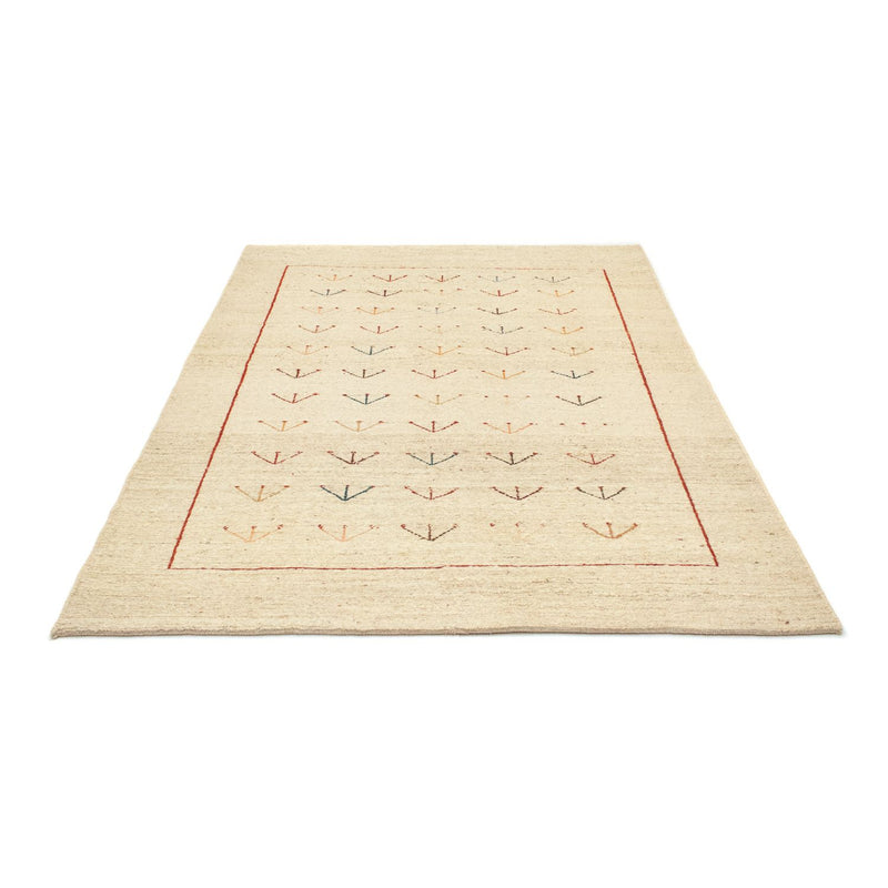 Gabbeh Teppich - Perser 195 x 144 cm - beige