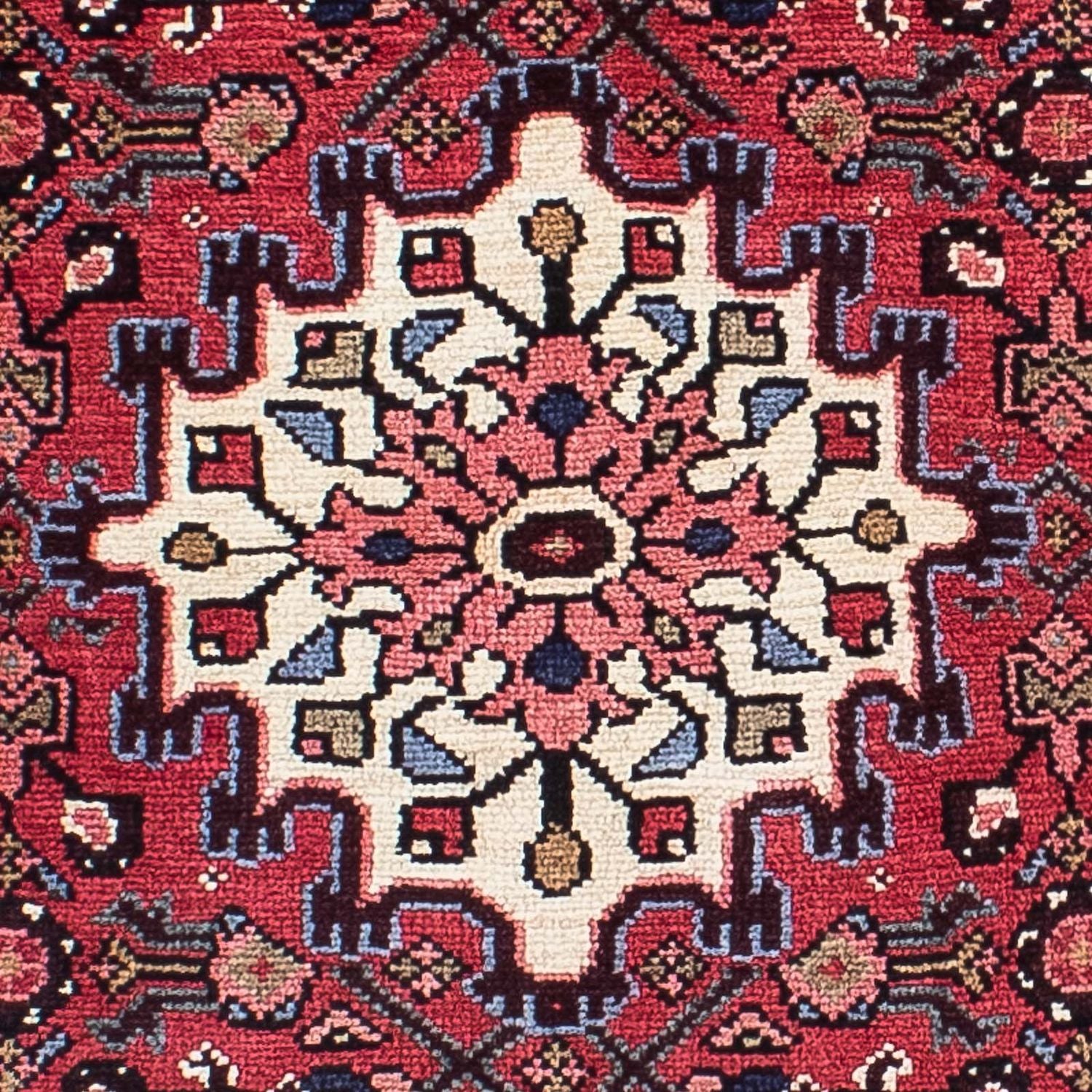 Perserteppich - Nomadic 323 x 78 cm - dunkelrot