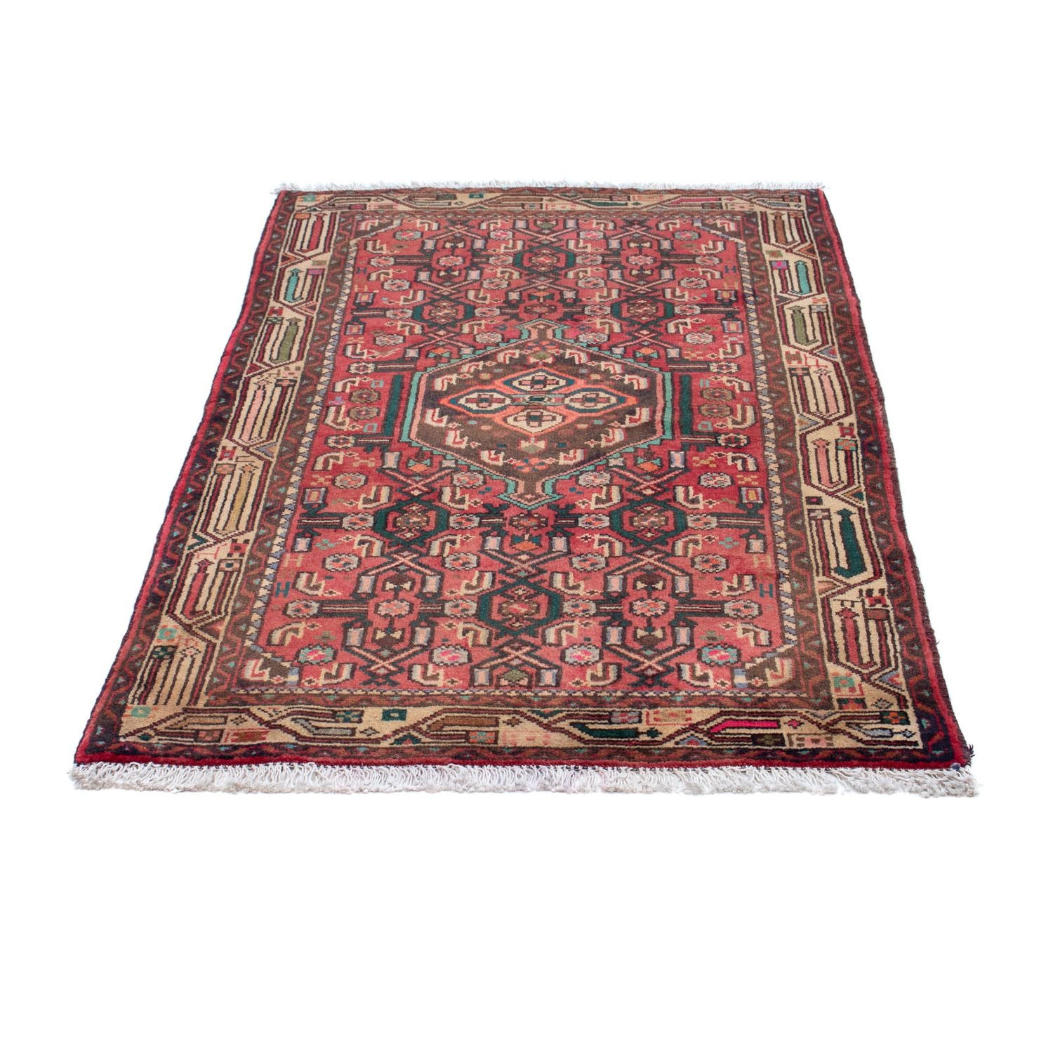 Perserteppich - Nomadic 130 x 82 cm - hellrot