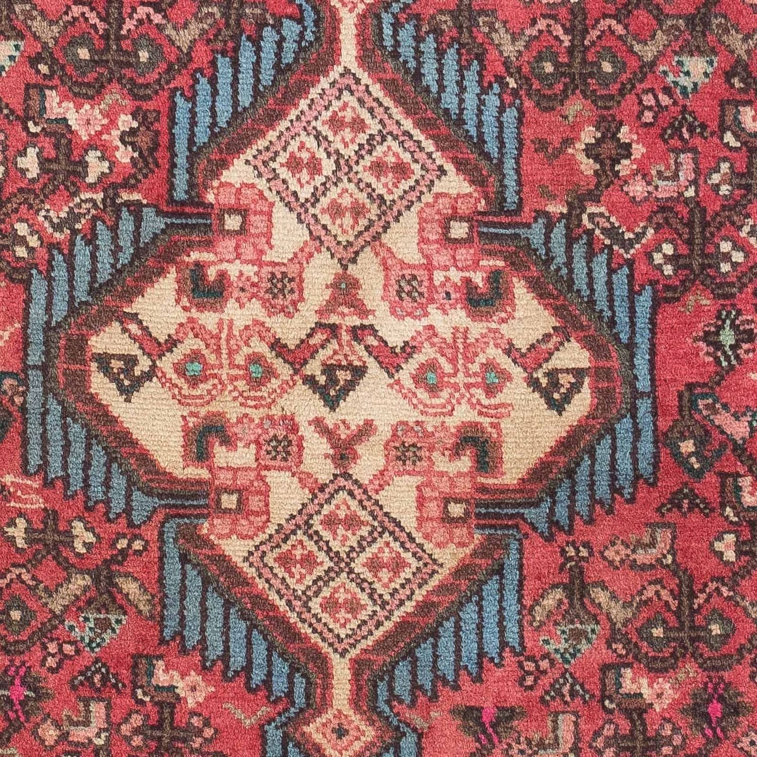 Perserteppich - Nomadic 125 x 80 cm - hellrot