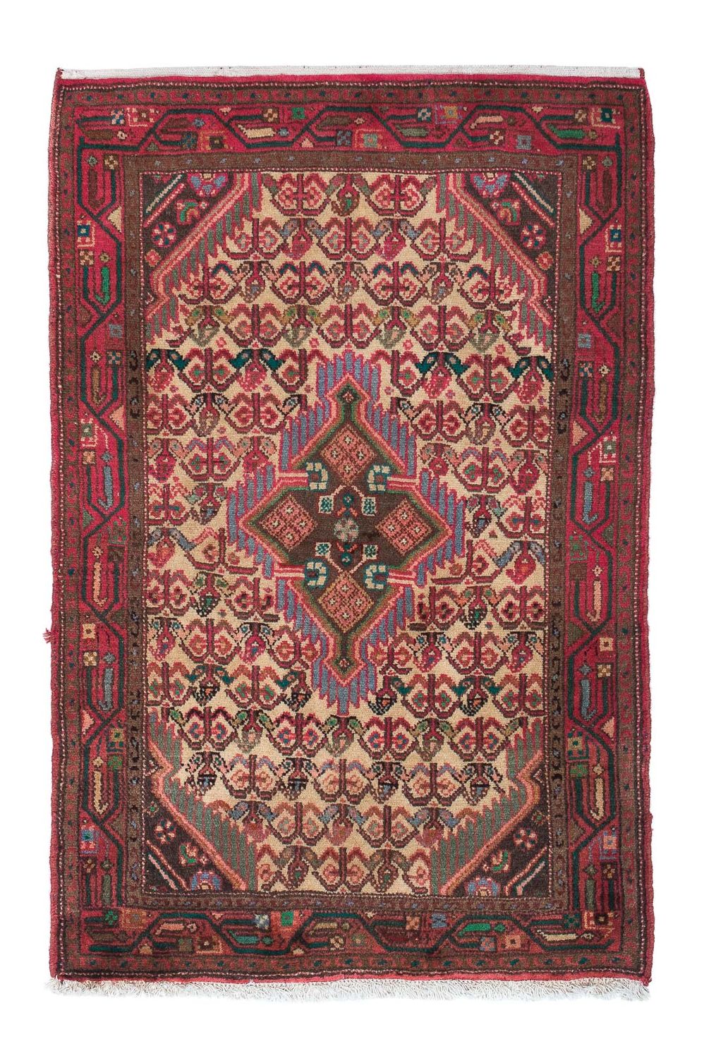 Perserteppich - Nomadic 125 x 81 cm - beige