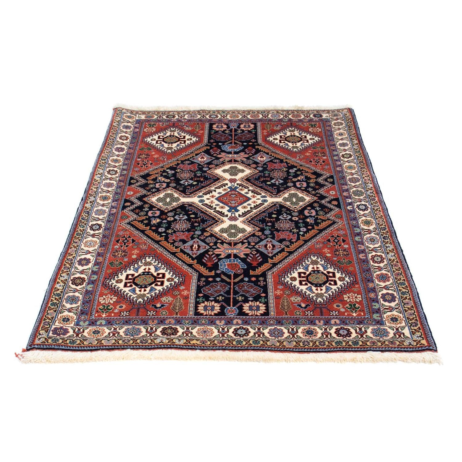 Gabbeh Teppich - Kaschkuli Persern 145 x 105 cm